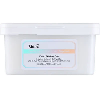 Dischete tonice, Freshly Juiced Vitamin Skin Prep Pads, 80 bucati, Klairs