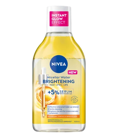 Apa micelara pentru luminozitatea tenului, 400ml, Nivea