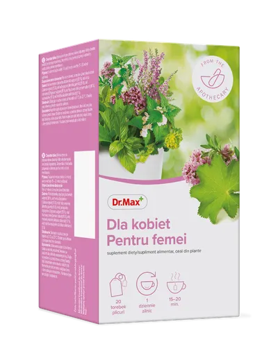Dr. Max Ceai pentru femei, 20 plicuri