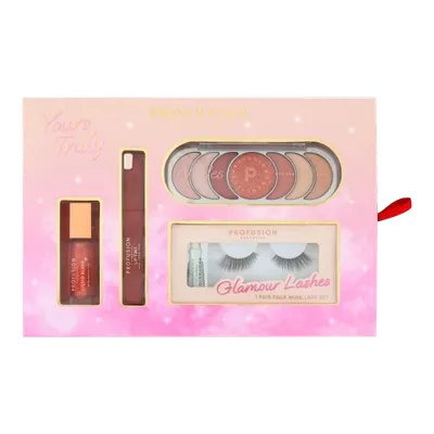 Set Yours Truly All In One Full Face Makeup, Profusion Cosmetics