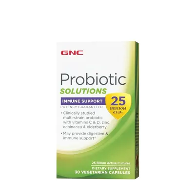 Probiotic suport pentru imunitate 25 miliarde CFU Probiotic Solutions Immune Support, 30 capsule, GNC