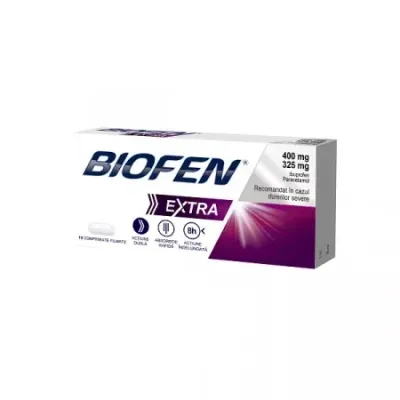Biofen Extra, 400 mg/325mg, Biofarm
