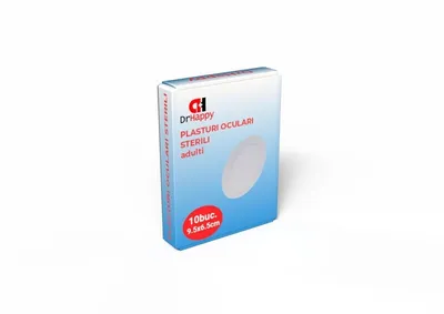 DR. HAPPY PLASTURI OCULARI ADULTI 95X55MM 10 BUCATI