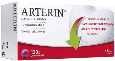 Arterin, 120 comprimate, Perrigo