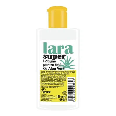 Lotiune pentru fata cu aloe vera Lara Super, 150ml, Farmec