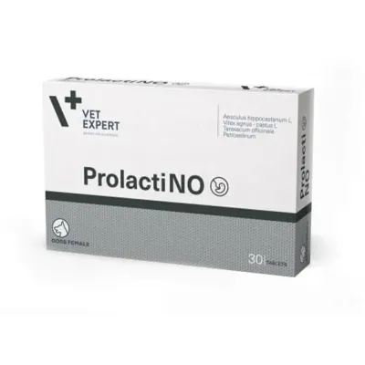 ProlactiNO 295 mg caini talie mica, hrana complementara hrana complementara impotriva pseudolactatiei, 30 de comprimate – Vetexpert PL