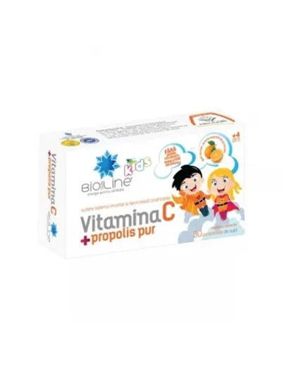 VITAMINA C+PROPOLIS PUR KIDS 30 CAPSULE HELCOR