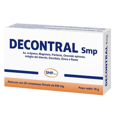 Decontral, 950 mg, 20 tablete, Smp Pharma