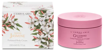 L'Erbolario Crema pentru corp Indian Jasmine, 200ml