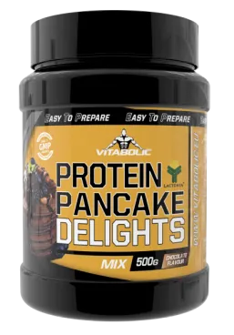 Protein Pancake Delights Ciocolata, 500g, Vitabolic