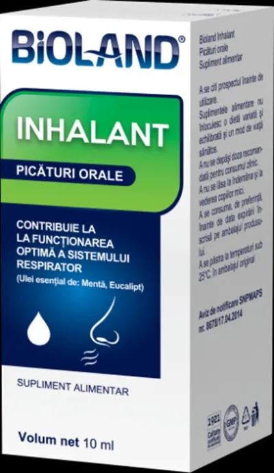 INHALANT PICATURI ORALE 10ML BIOLAND-BIOFARM