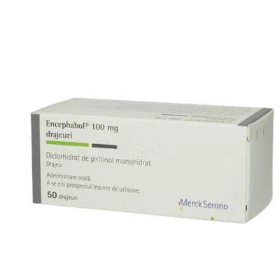 Encephabol 100mg, 50 drajeuri, Merck