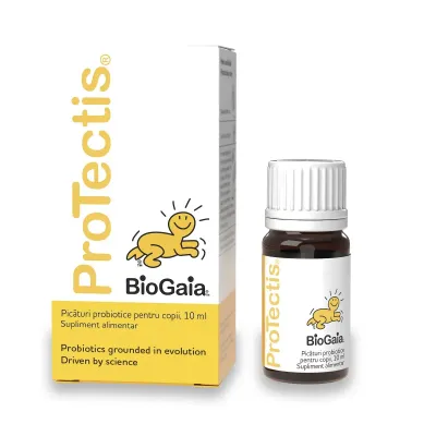Picaturi probiotice copii Protectis, 10ml, Ewopharma