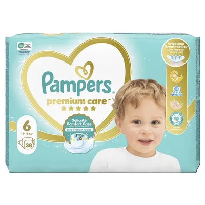 PAMPERS PREMIUM CARE 13-18KG 38 BUCATI MARIMEA 6