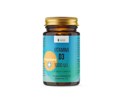 VITAMINA D3 1000 UI 100 CAPSULE MOI REMEDIA