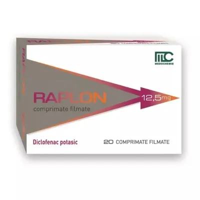 Raplon 12,5 mg, 20 comprimate filmate – Medochemie