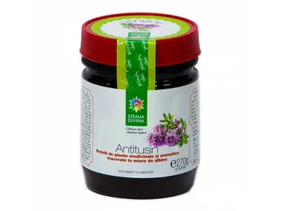 Antitusin cu miere, 270g, Steaua Divina