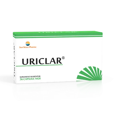 Uriclar, 36 capsule, Sun Wave Pharma
