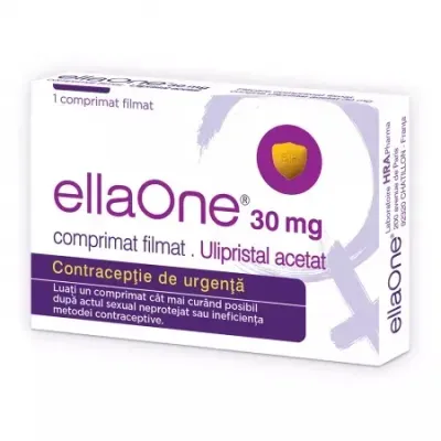 EllaOne 30mg, 1 comprimat filmat, Hra Pharma