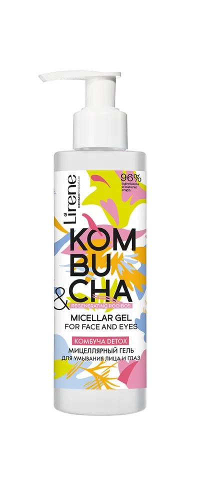 Gel micelar Eco Kombucha, 190ml, Lirene