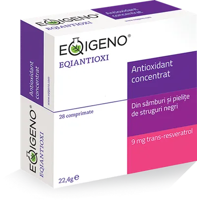 Eqiantioxi antioxidant concentrat, 28 comprimate, Eqigeno