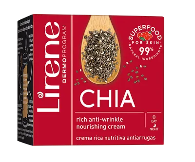 Crema nutritiva zi/noapte chia Superfood, 50ml, Lirene