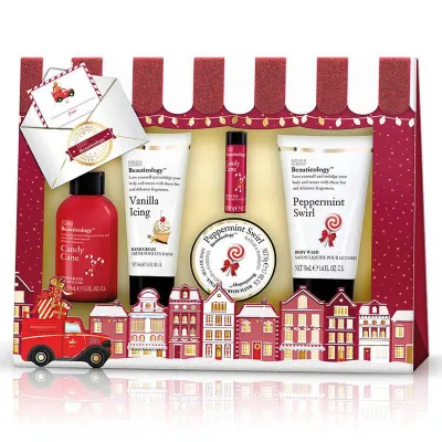 Baylis and Harding Set 5 piese - Sapun Lichid 50ml/ Gel dus 60ml/ Crema maini 30ml/ Sare baie 70g/ Balsam buze 5ml BCRD18TRYME