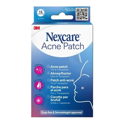 3M NEXCARE PLASTURI ANTI-ACNEICI CU HIDROCOLOID 15 BUCATI