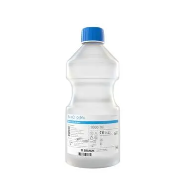 Ser fiziologic neperfuzabil NaCl 0.9%, 1000ml, B. Braun