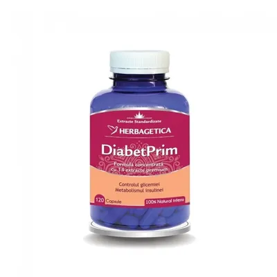 DIABETPRIM 120 CAPSULE HERBAGETICA