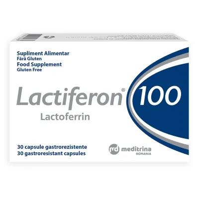 Lactiferon, 30 capsule gastrorezistente, Meditrina Pharmaceuticals