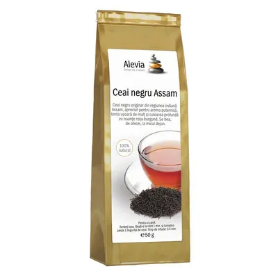 Ceai negru Assam, 50g, Alevia