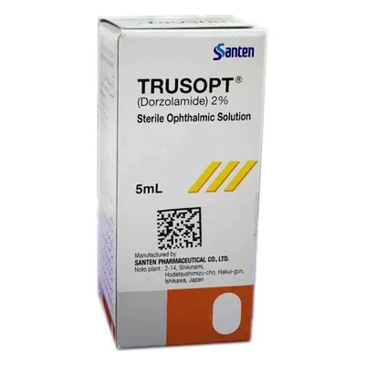 Trusopt 20 mg / ml x 1 flac. x 5 ml sol. oft.