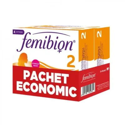 Femibion Sarcina si Alaptare 2, Duo Pack, Dr.Reddy's