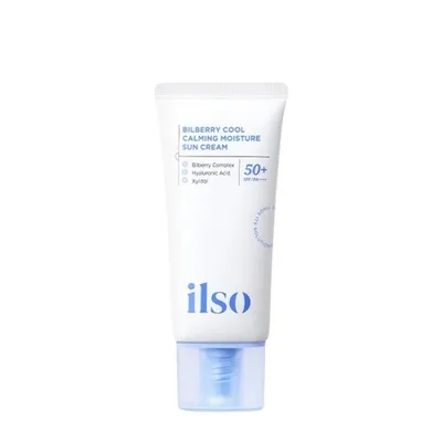 Crema cu protectie solara Bilberry Cool Calming Moisture, 50ml, Ilso