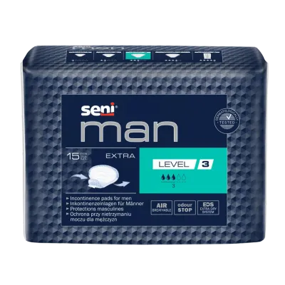 Absorbante urologice pentru barbati Seni Man Extra, 15 bucati, Seni