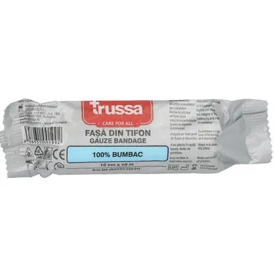 Fasa tifon 10cm x 10m, 1 bucata, Trussa