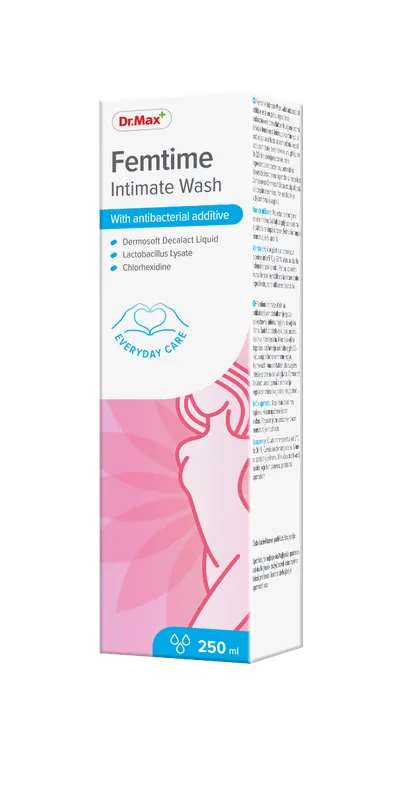 Dr.Max Gel intim antibacterian Femtime, 250ml