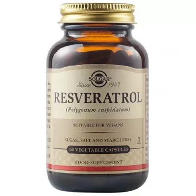 SOLGAR RESVERATROL 250 MG 30 CAPSULE MOI