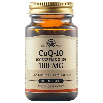 SOLGAR COENZIMA Q10 100MG 30 CAPSULE MOI