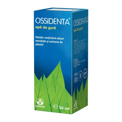 Ossidenta extract plante, 50 ml, Biofarm
