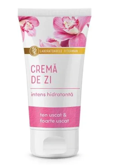 Crema de zi ten uscat si foarte uscat intens hidratanta, 50ml, Fiterman