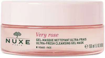 Masca gel de curatare pentru toate tipurile de ten Very Rose, 150ml, Nuxe