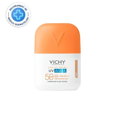 VICHY CAPITAL SOLEIL AQUA FLUID COLORAT SPF50+ 50 ML