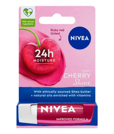 Balsam de buze Cherry, 4.8g, Nivea