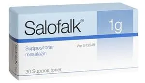 Salofalk 1 g x 30 supoz.