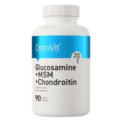 Glucozamina + MSM + Condoitina, 90 tablete, OstroVit