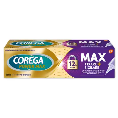 Corega Max Sigilare crema adeziva proteza dentara, 40 g, GSK