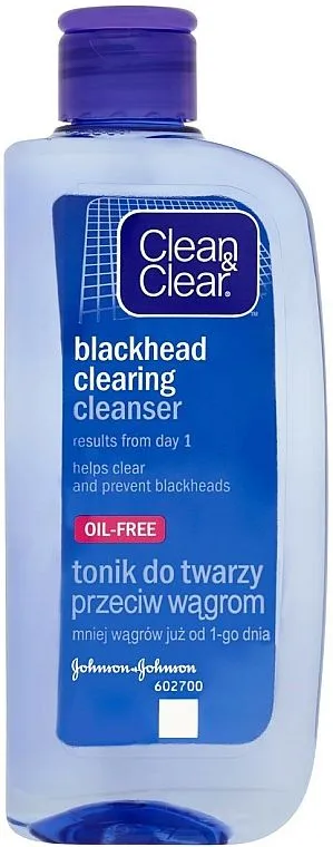 Lotiune pentru curatarea punctelor negre Clean&Clear, 200ml, Johnson&Johnson
