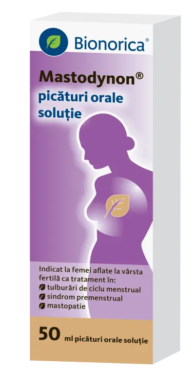Mastodynon picaturi orale solutie, 50 ml, Bionorica